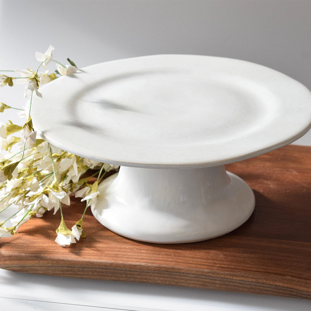 Moonstone Cake Stand - TheMississippiGiftCompany.com