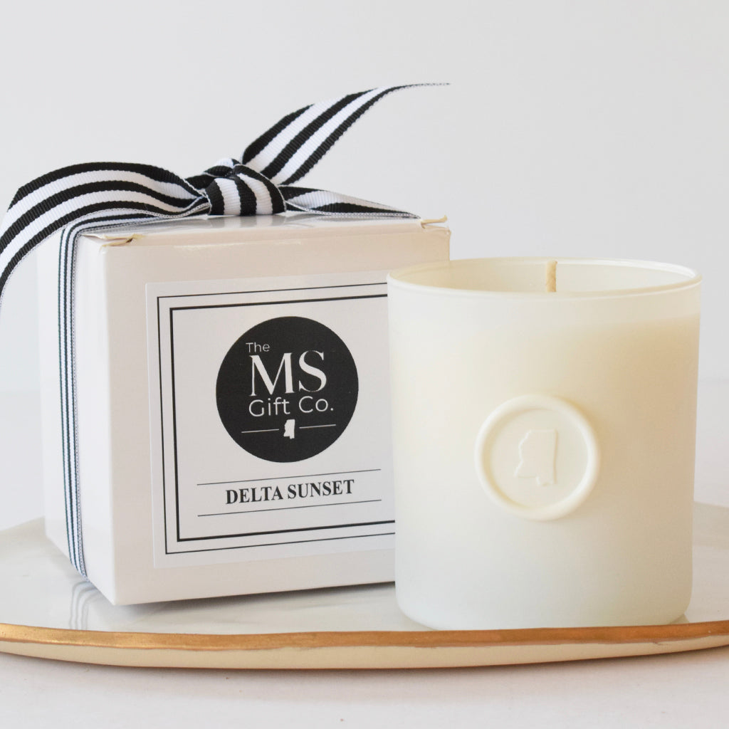Delta Sunset Candle - TheMississippiGiftCompany.com