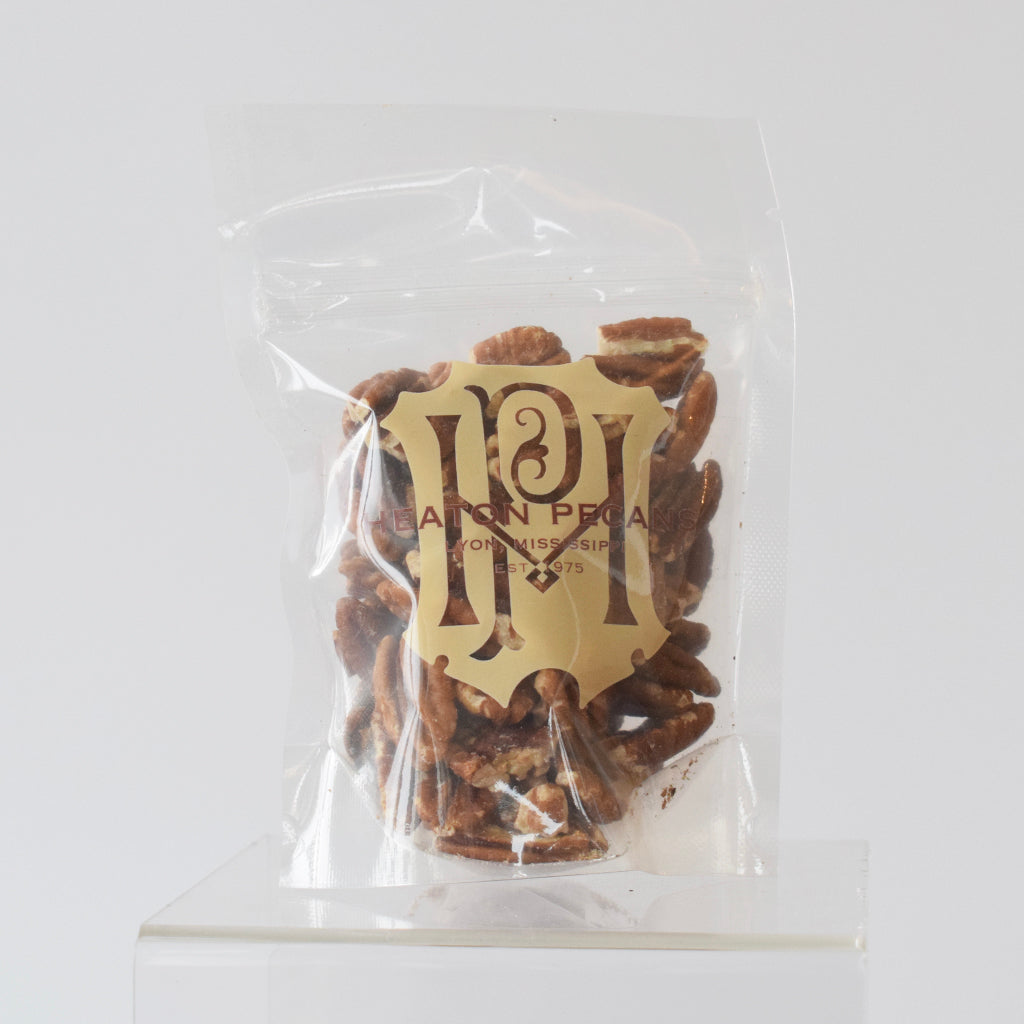 Roasted and Salted Pecans 3 oz. - TheMississippiGiftCompany.com