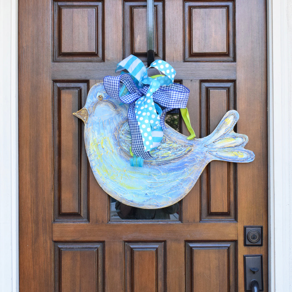 Bird Door Hanger - TheMississippiGiftCompany.com