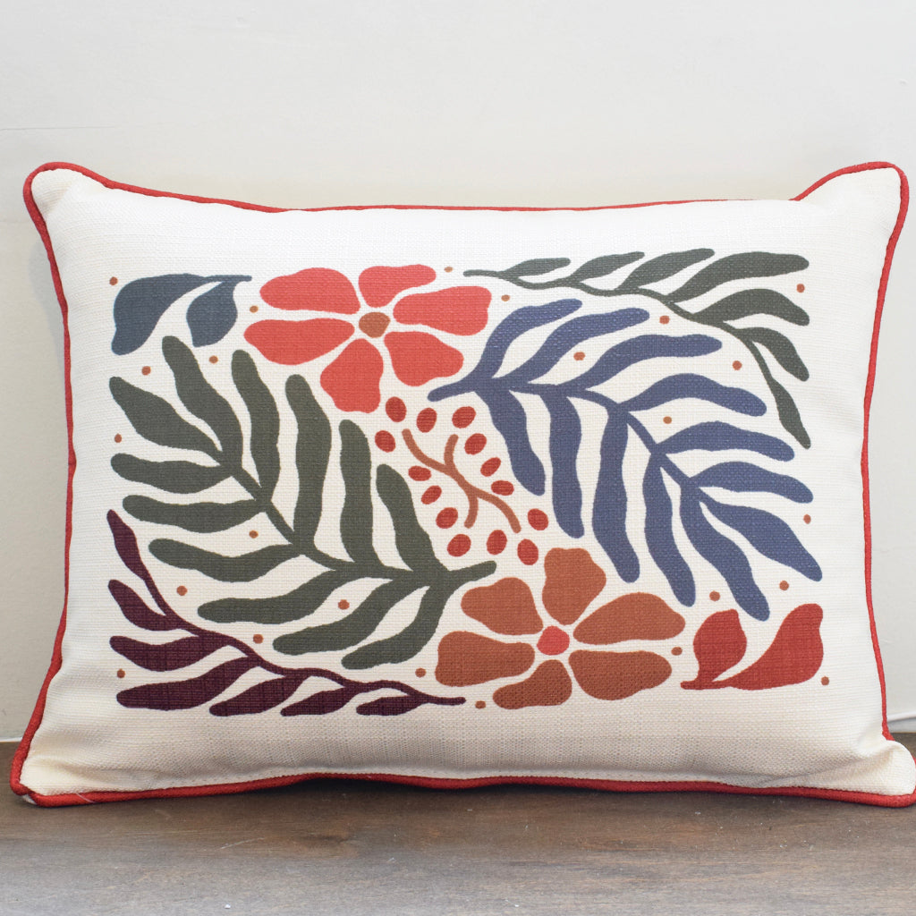 Autumn Modern Art Rectangle Pillow - TheMississippiGiftCompany.com