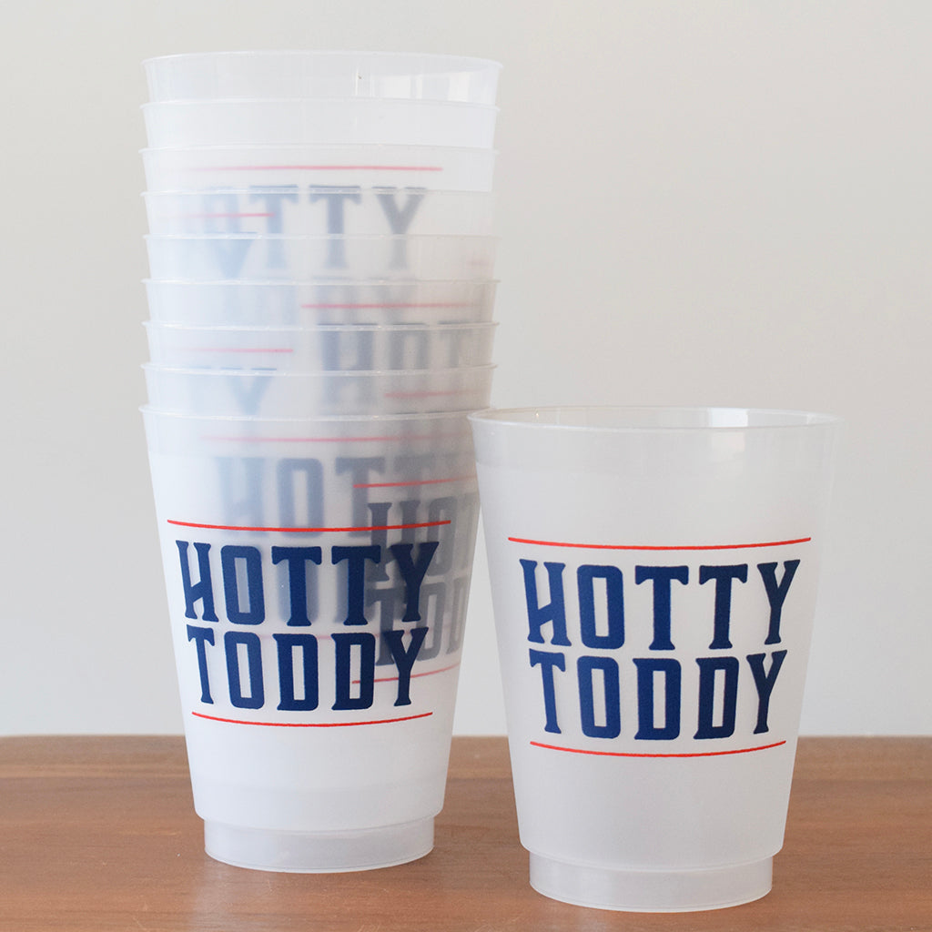 Hotty Toddy Bar Frosted Cups - TheMississippiGiftCompany.com