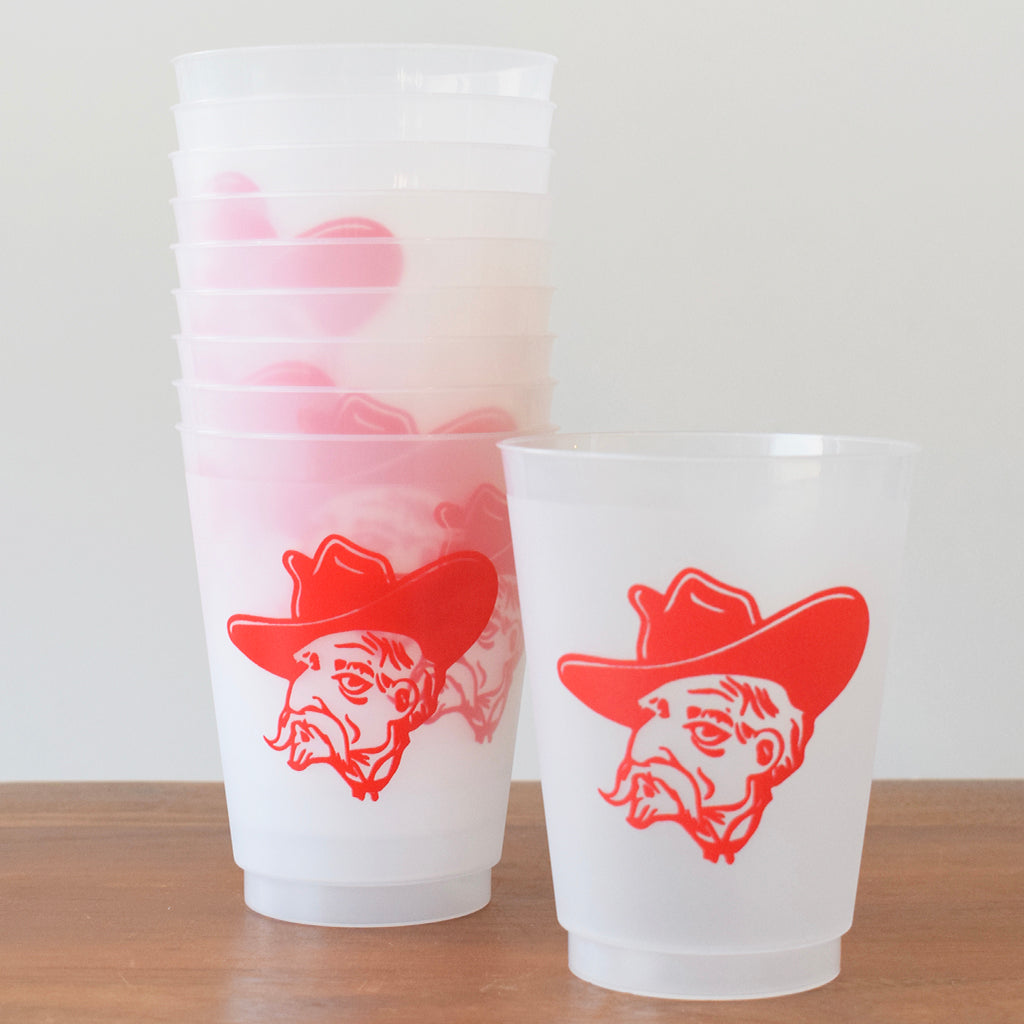 Retro Rebel Frosted Cups - TheMississippiGiftCompany.com