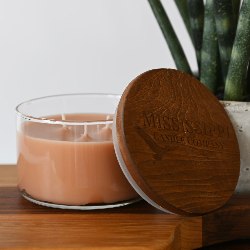 3 Wick Candle - Mississippi Whiskey - TheMississippiGiftCompany.com