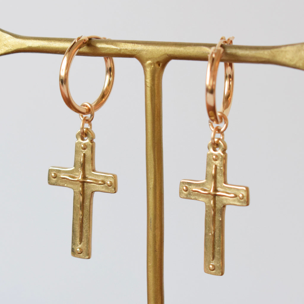 Titus Earrings - Gold
