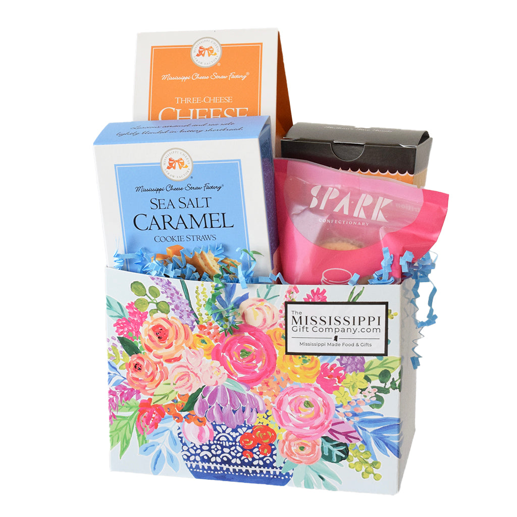 Small Persian Blooms Gift Box - TheMississippiGiftCompany.com