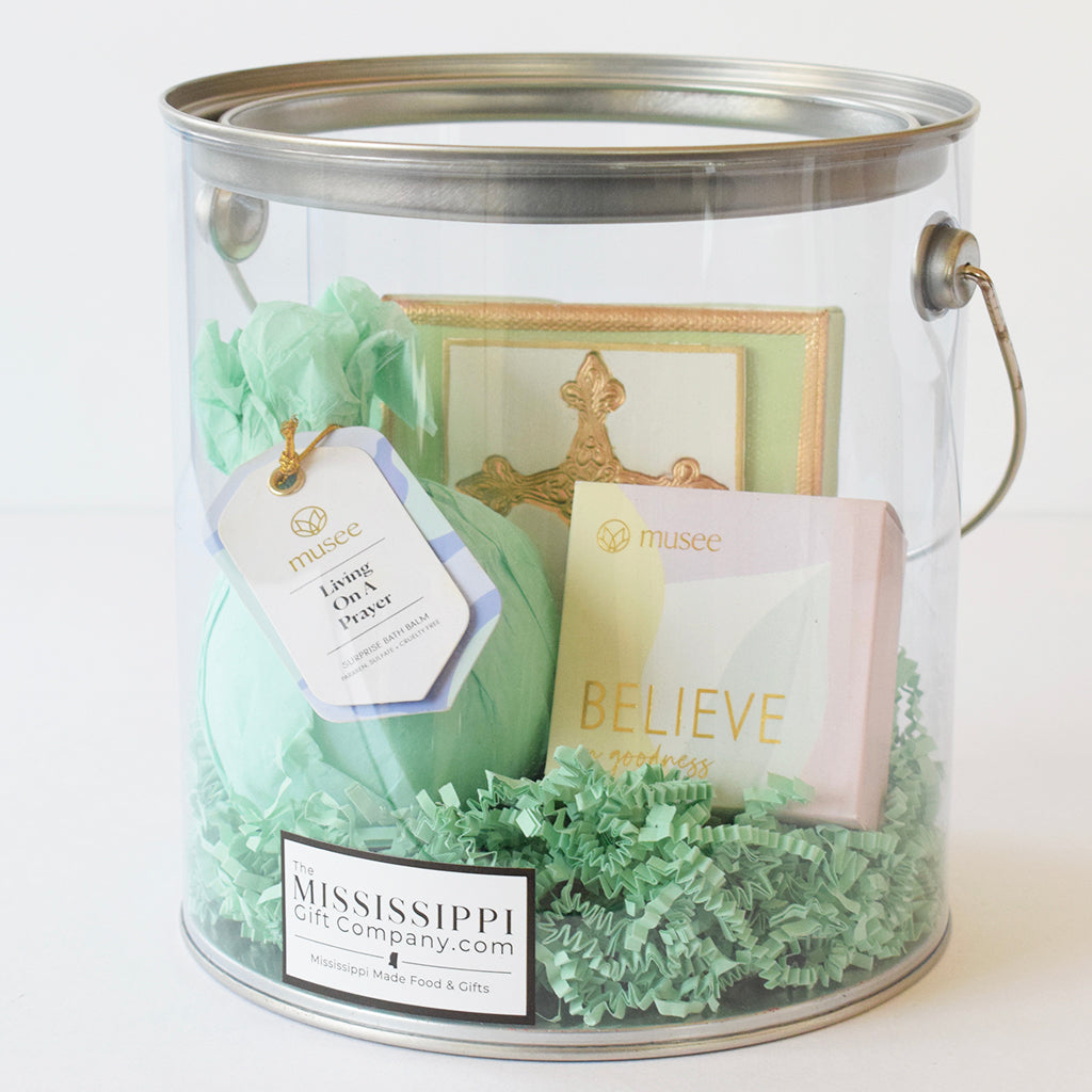 Springtime Pail Green - TheMississippiGiftCompany.com