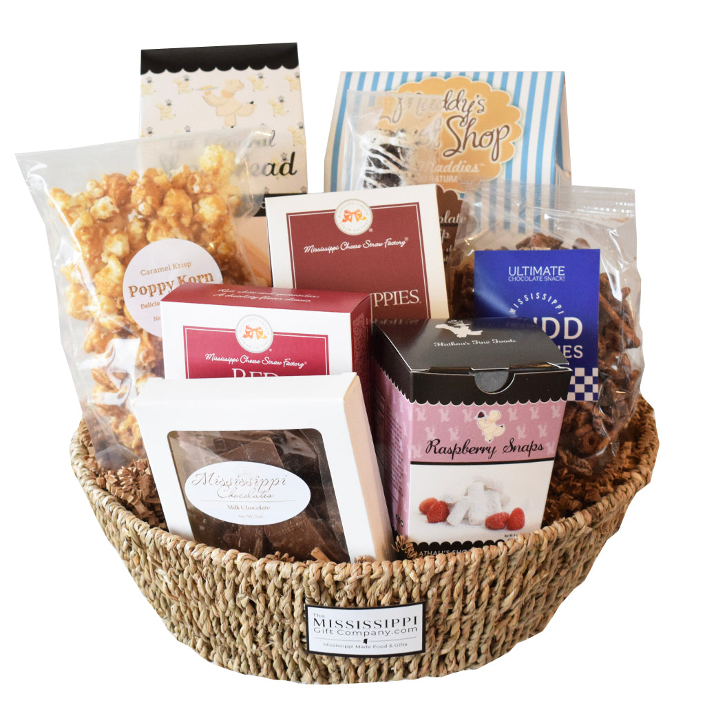 Sweet Tooth Gift Basket - TheMississippiGiftCompany.com