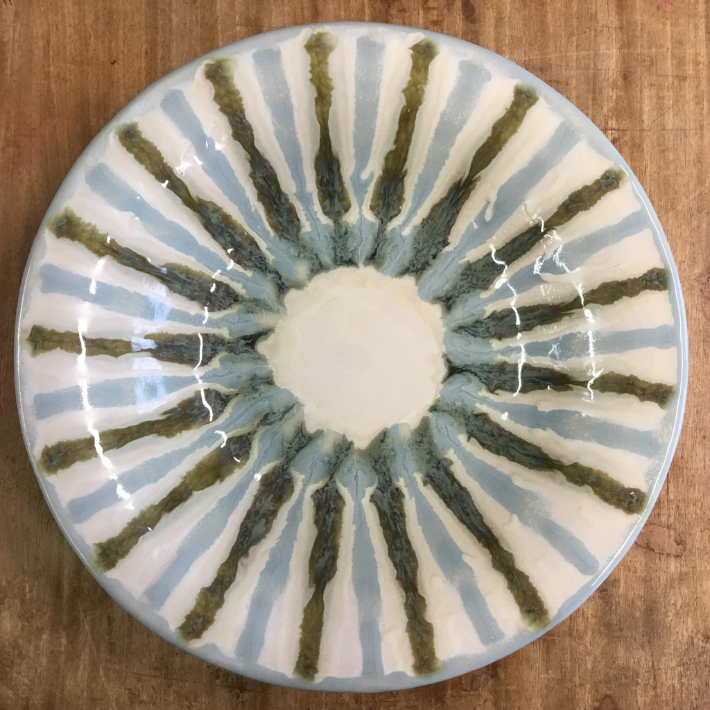 Teal Pasta Bowl - TheMississippiGiftCompany.com