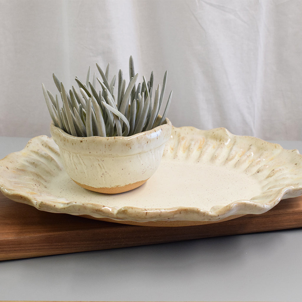 Dipping Bowl-Dogwood - TheMississippiGiftCompany.com