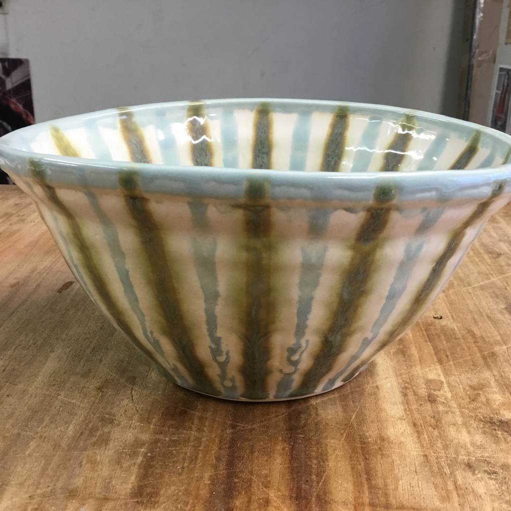 Teal Large Serving Bowl - TheMississippiGiftCompany.com