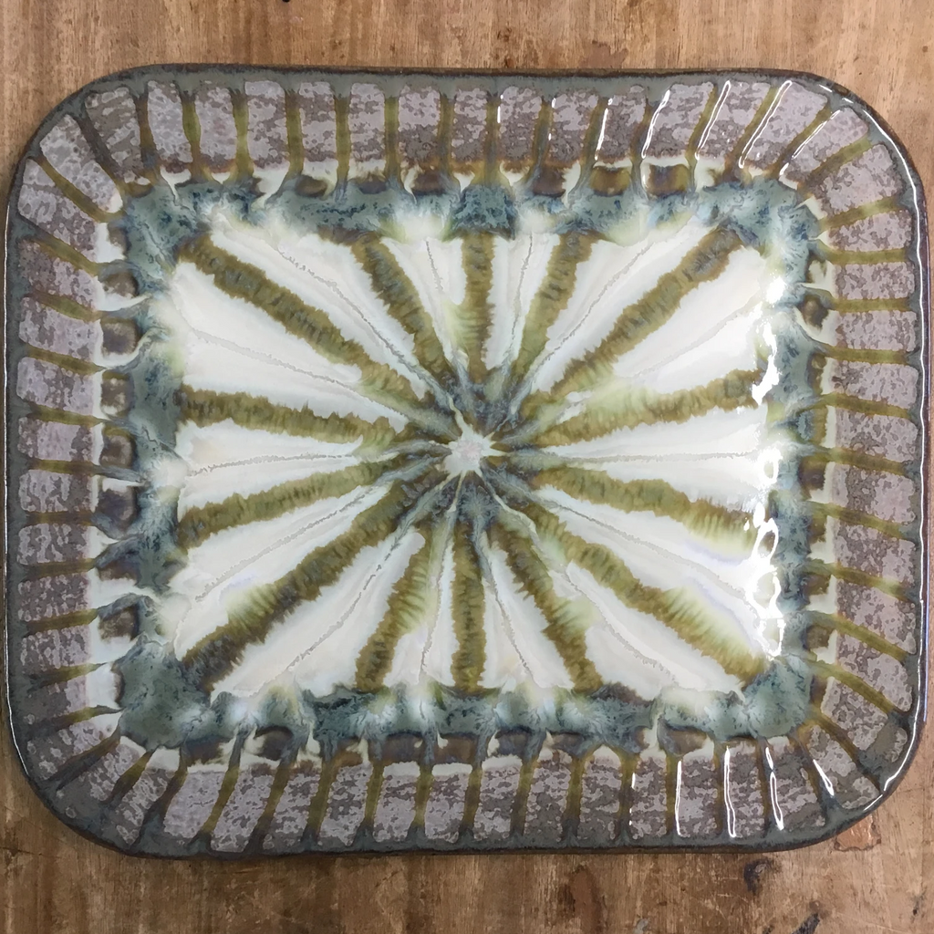 Sparrow Large Rectangle Dish - TheMississippiGiftCompany.com