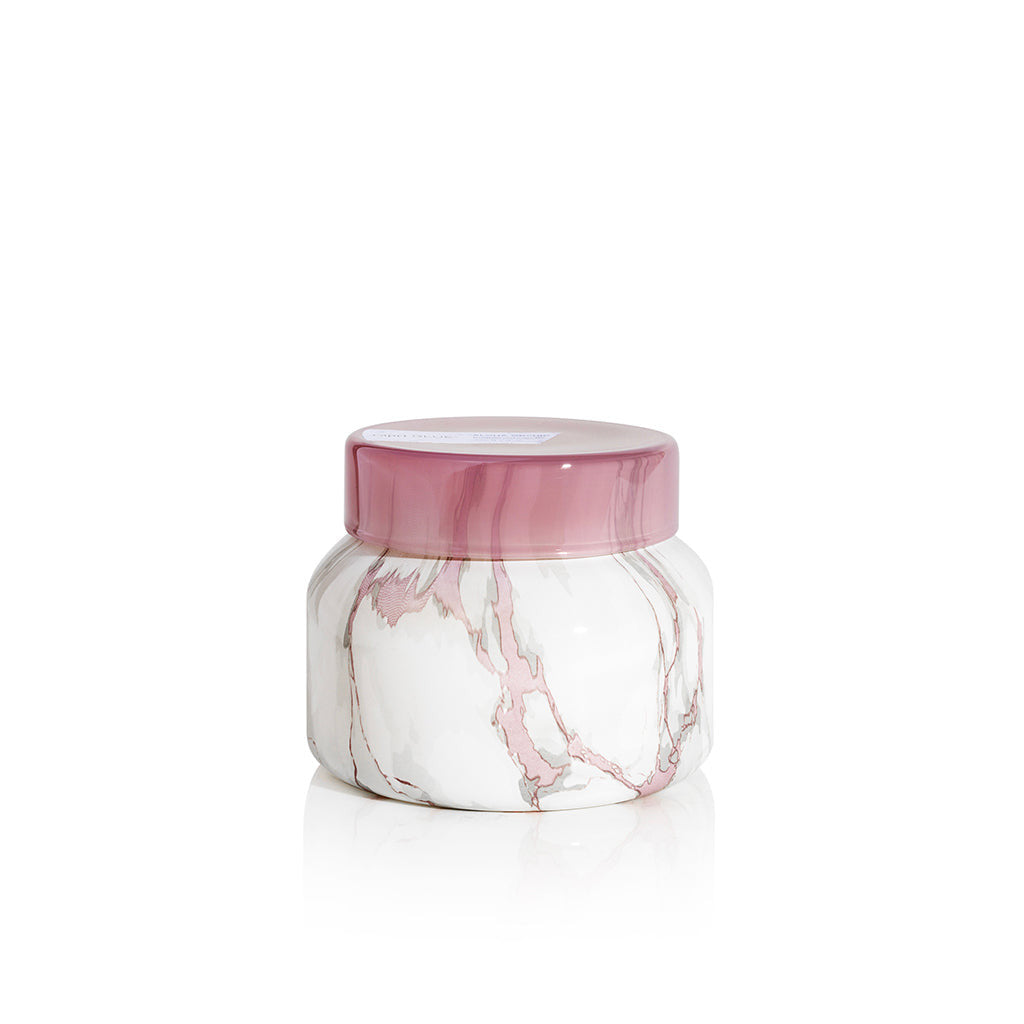 Petite Aloha Orchid Modern Marble Jar - TheMississippiGiftCompany.com