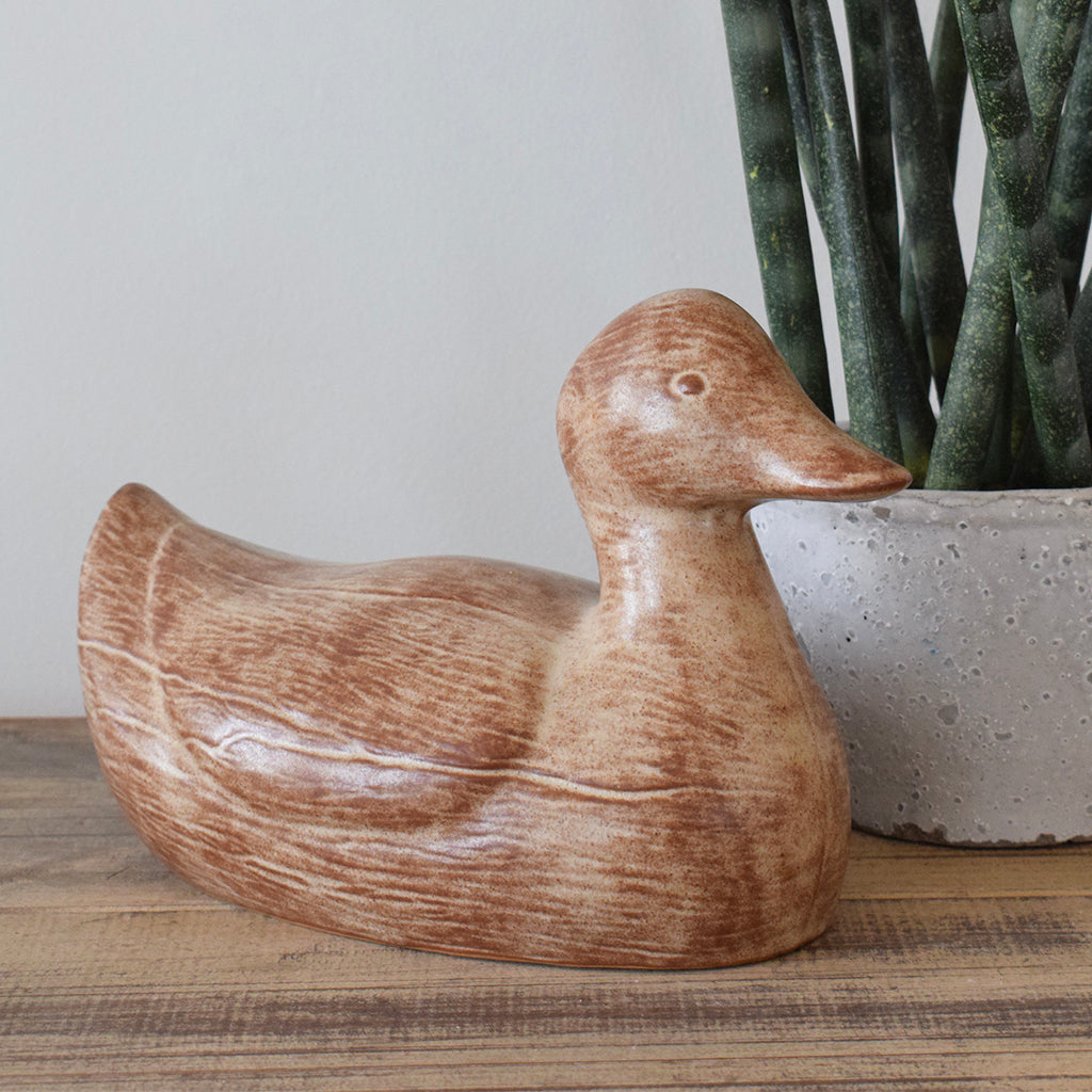 Caramel Large Duck - TheMississippiGiftCompany.com