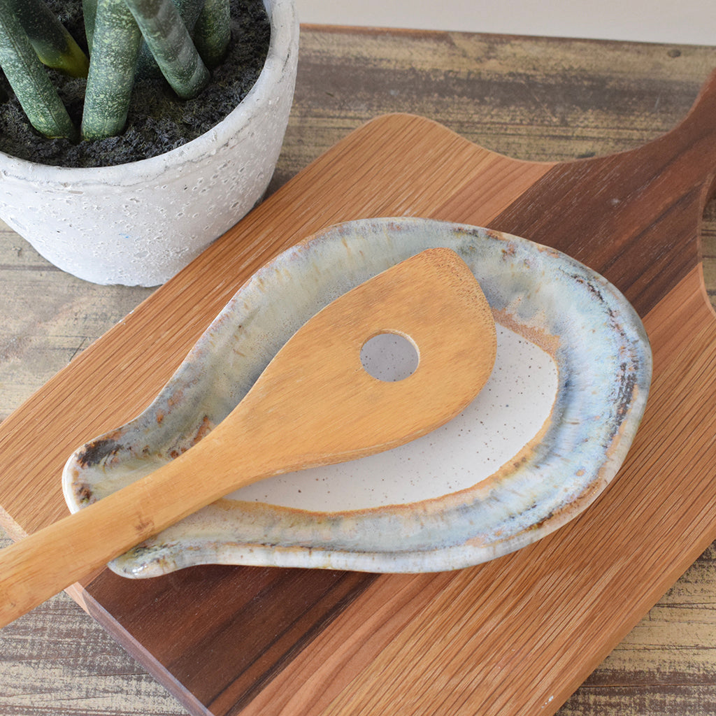 Oval Spoon Rest - Magnolia - TheMississippiGiftCompany.com
