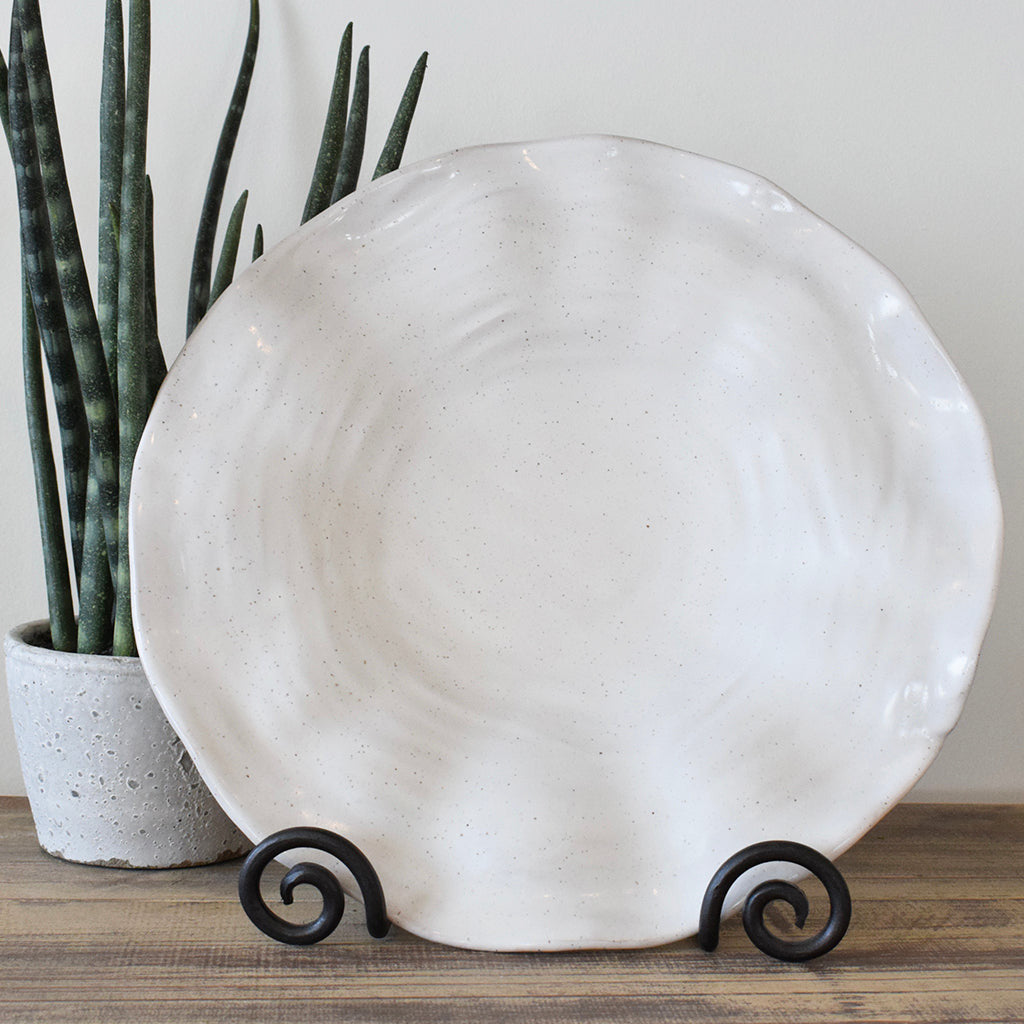 Coffee Table Dish Simply White - TheMississippiGiftCompany.com