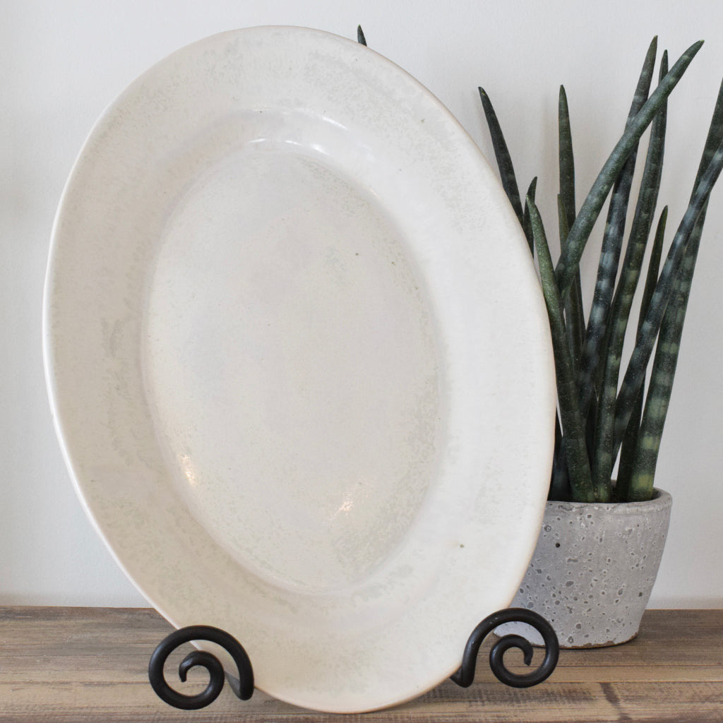Moonstone Large Oval Platter - TheMississippiGiftCompany.com