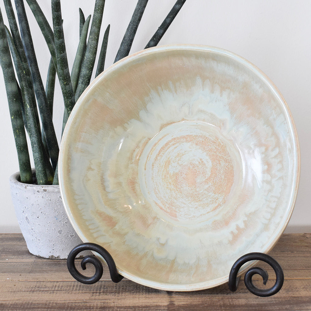 Opal Large Round Serving Bowl - TheMississippiGiftCompany.com