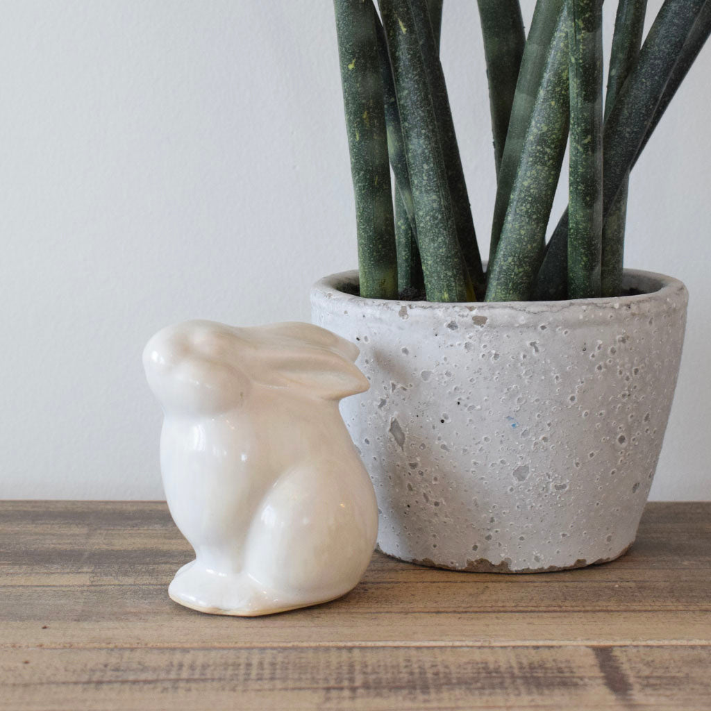 Moonstone Standing Bunny - TheMississippiGiftCompany.com