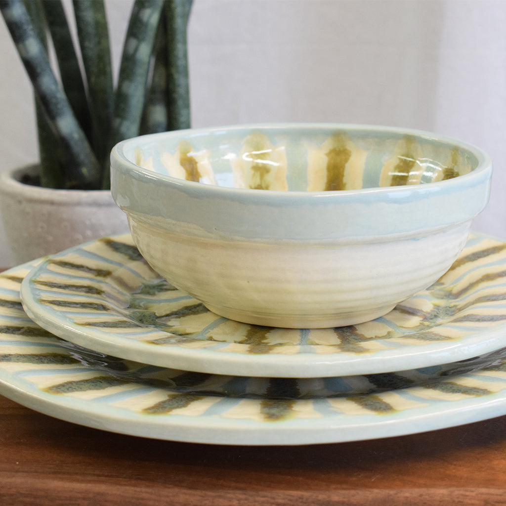 Teal Small Nesting Bowl - TheMississippiGiftCompany.com