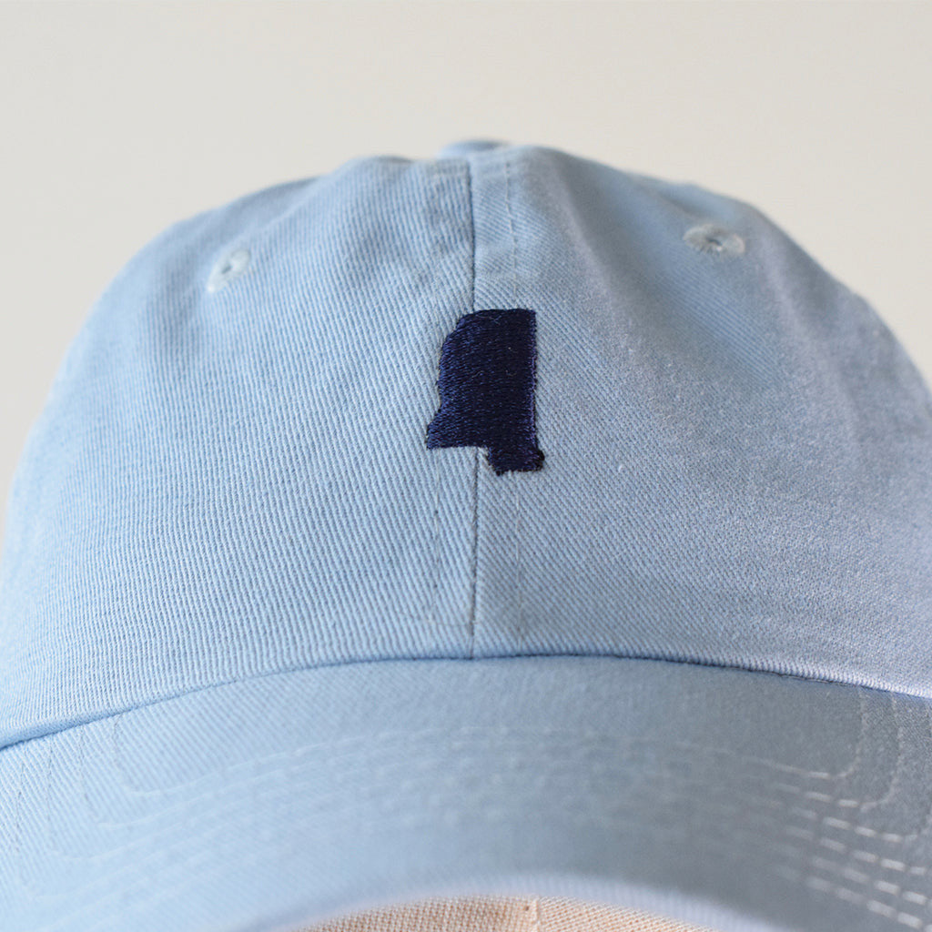 Youth Blue Mississippi Hat - TheMississippiGiftCompany.com