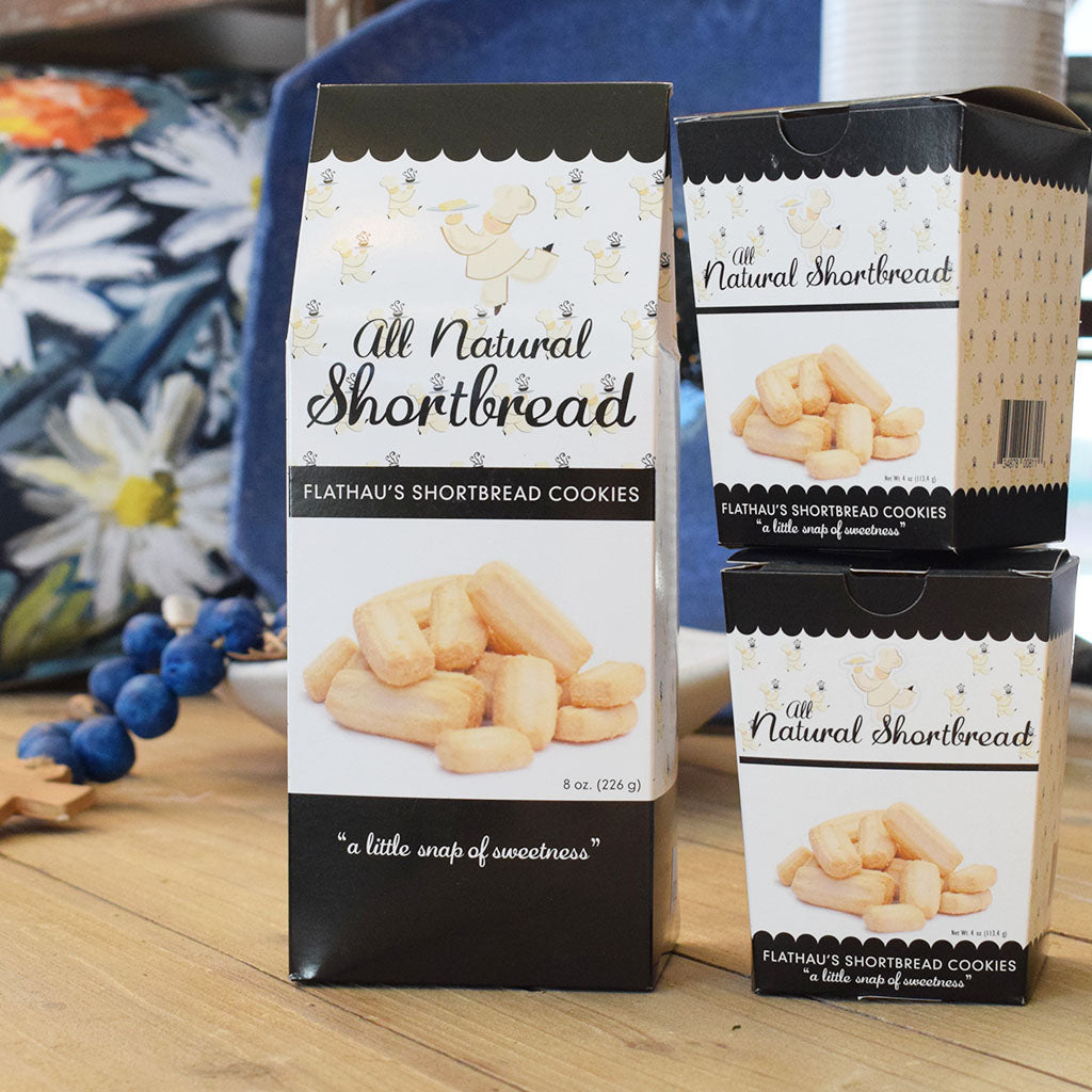 All Natural Shortbread Cookies- 8oz - TheMississippiGiftCompany.com