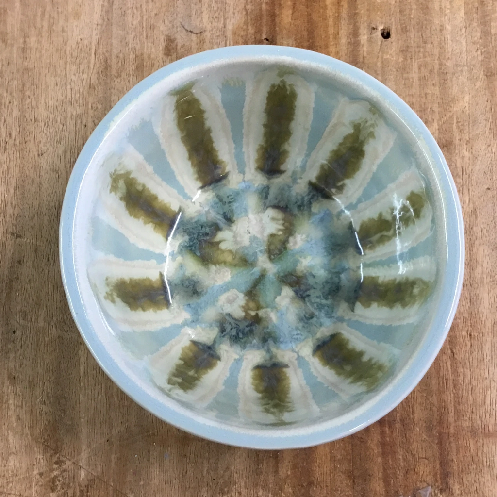 Teal Extra Small Nesting Bowl - TheMississippiGiftCompany.com