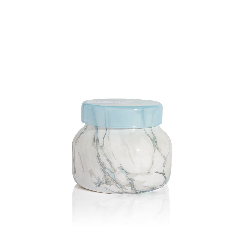 Blue Jean Petite Modern Marble Jar - TheMississippiGiftCompany.com