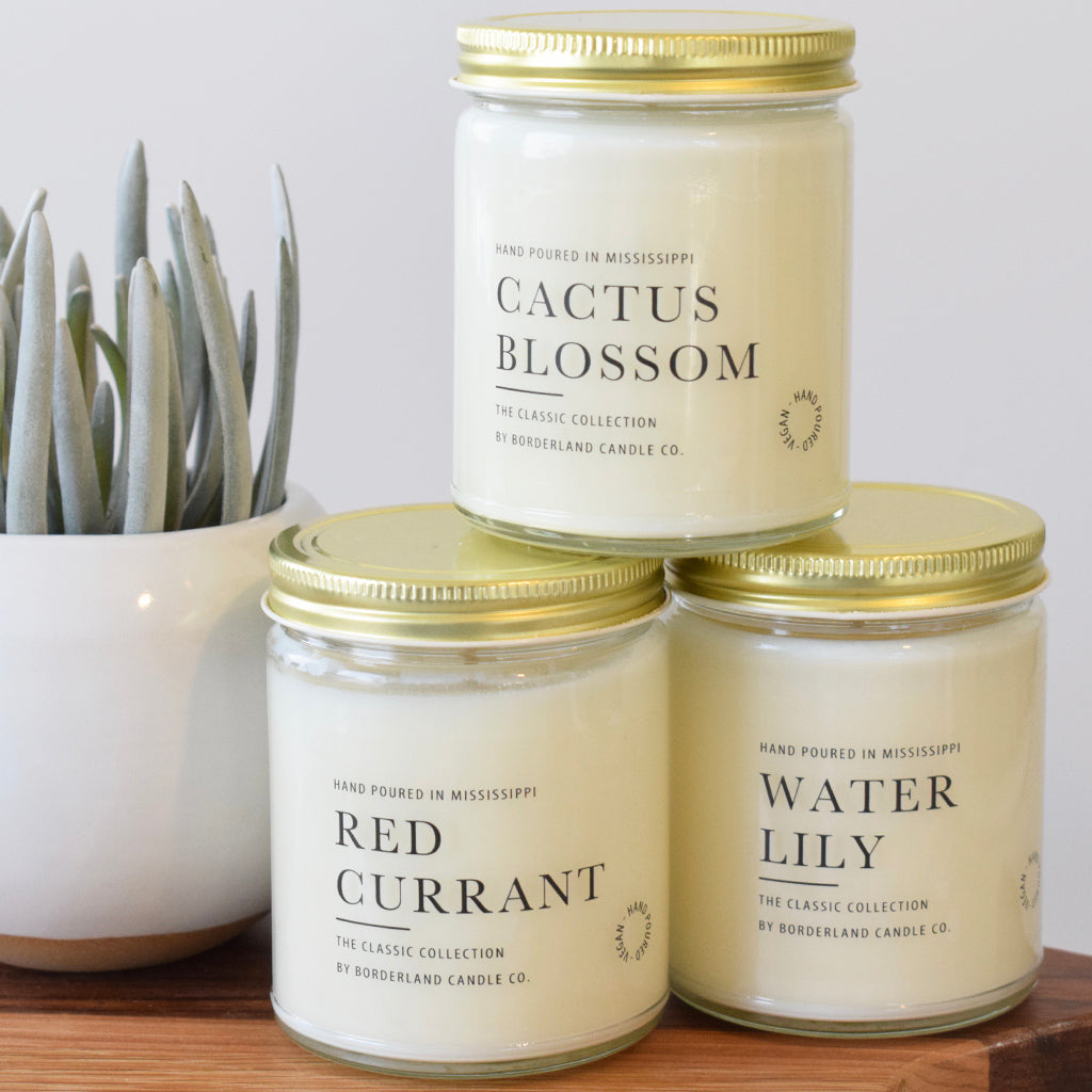 Cactus Blossom Jar - TheMississippiGiftCompany.com