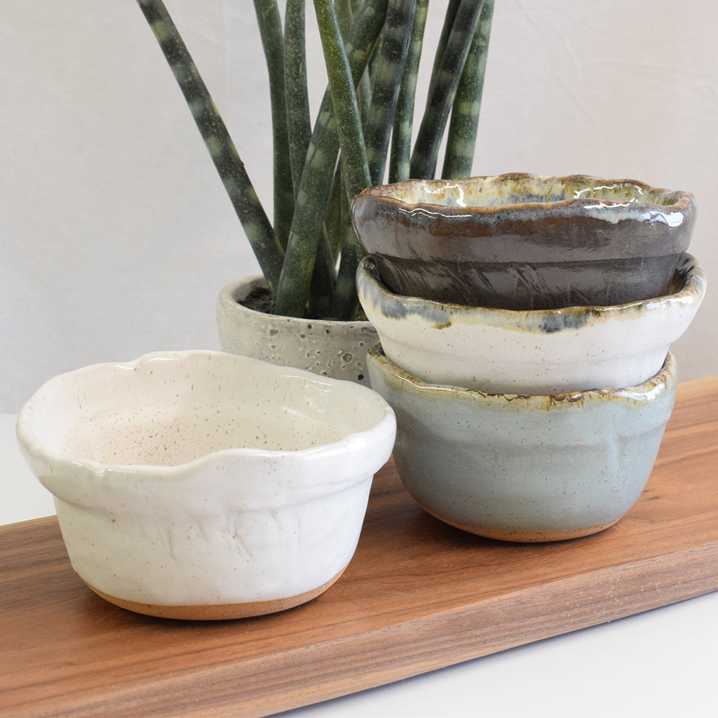 Dipping Bowl- Simply White - TheMississippiGiftCompany.com