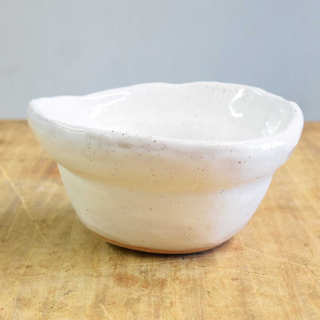 Dip Bowl- Simply White - TheMississippiGiftCompany.com