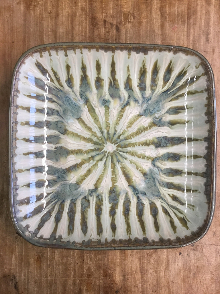 Sparrow Large Square Serving Bowl - TheMississippiGiftCompany.com