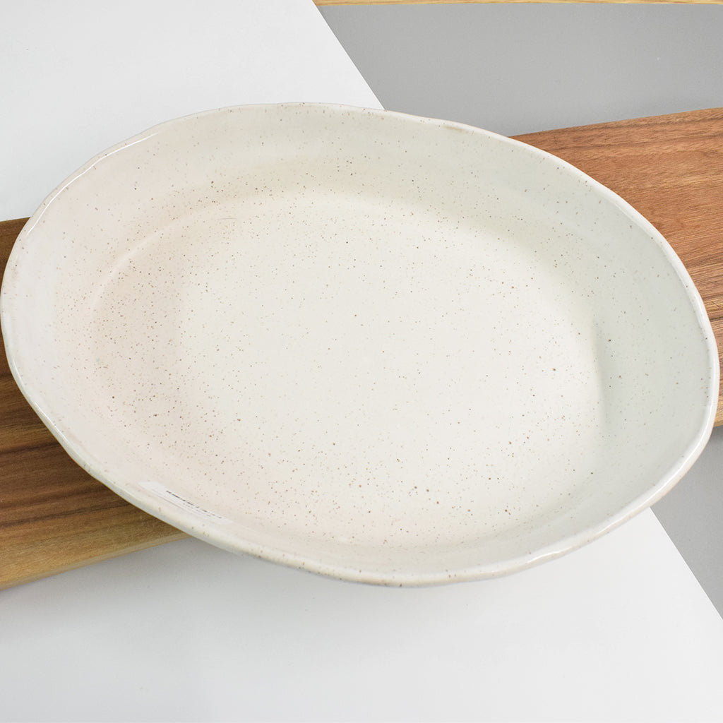 Oval Baking Dish Simply White - TheMississippiGiftCompany.com
