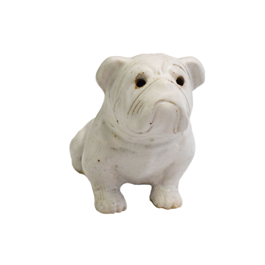 Small Bulldog White - TheMississippiGiftCompany.com