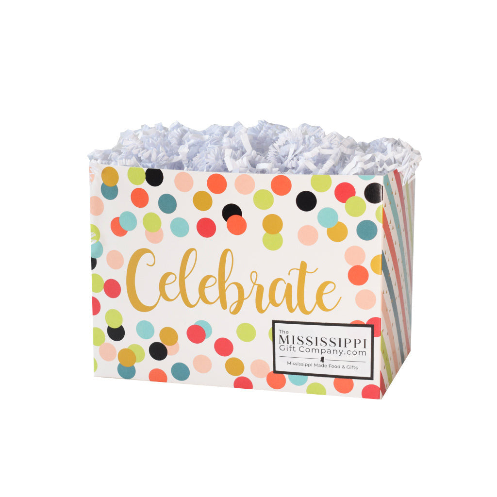 Unfilled Small Celebrate Box - TheMississippiGiftCompany.com