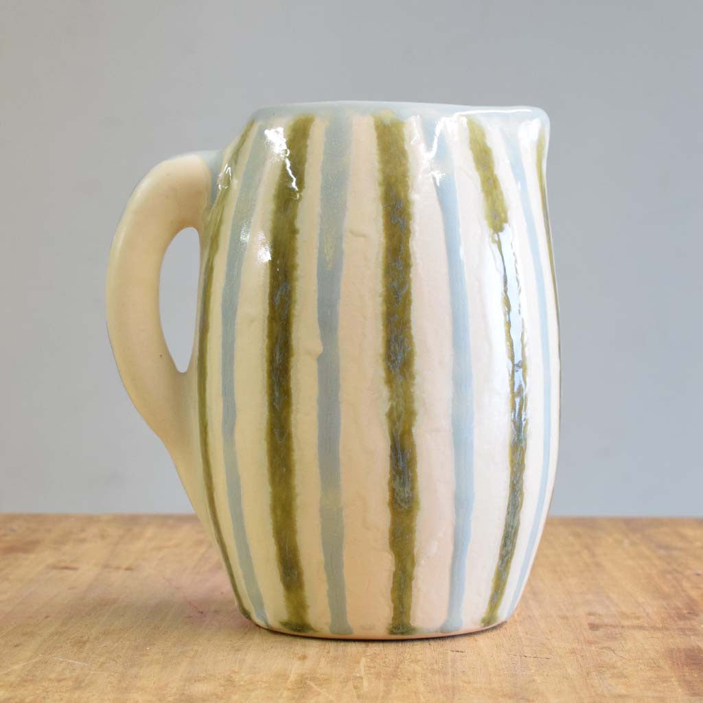 Teal Pitcher - TheMississippiGiftCompany.com