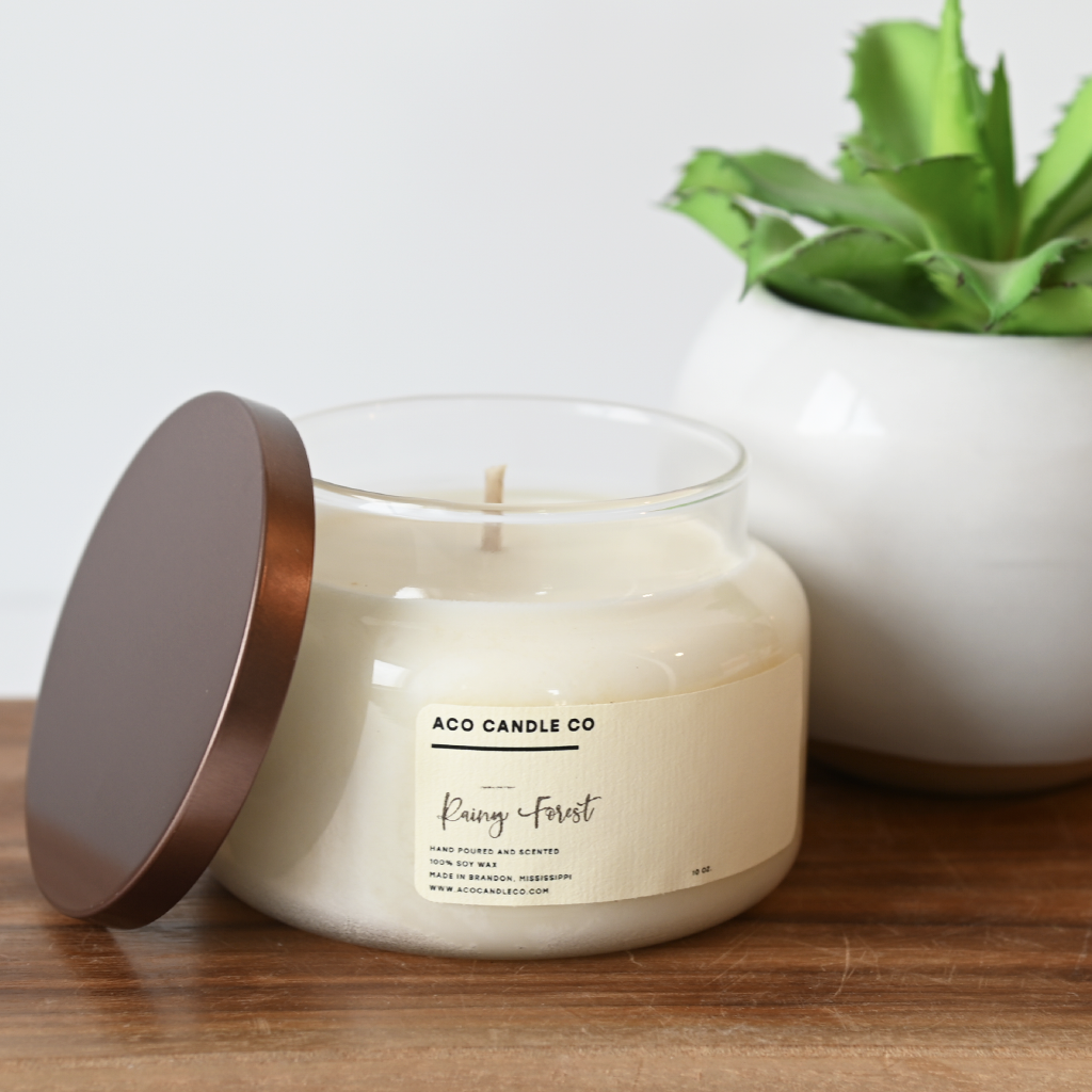 Rainy Forest Candle - TheMississippiGiftCompany.com