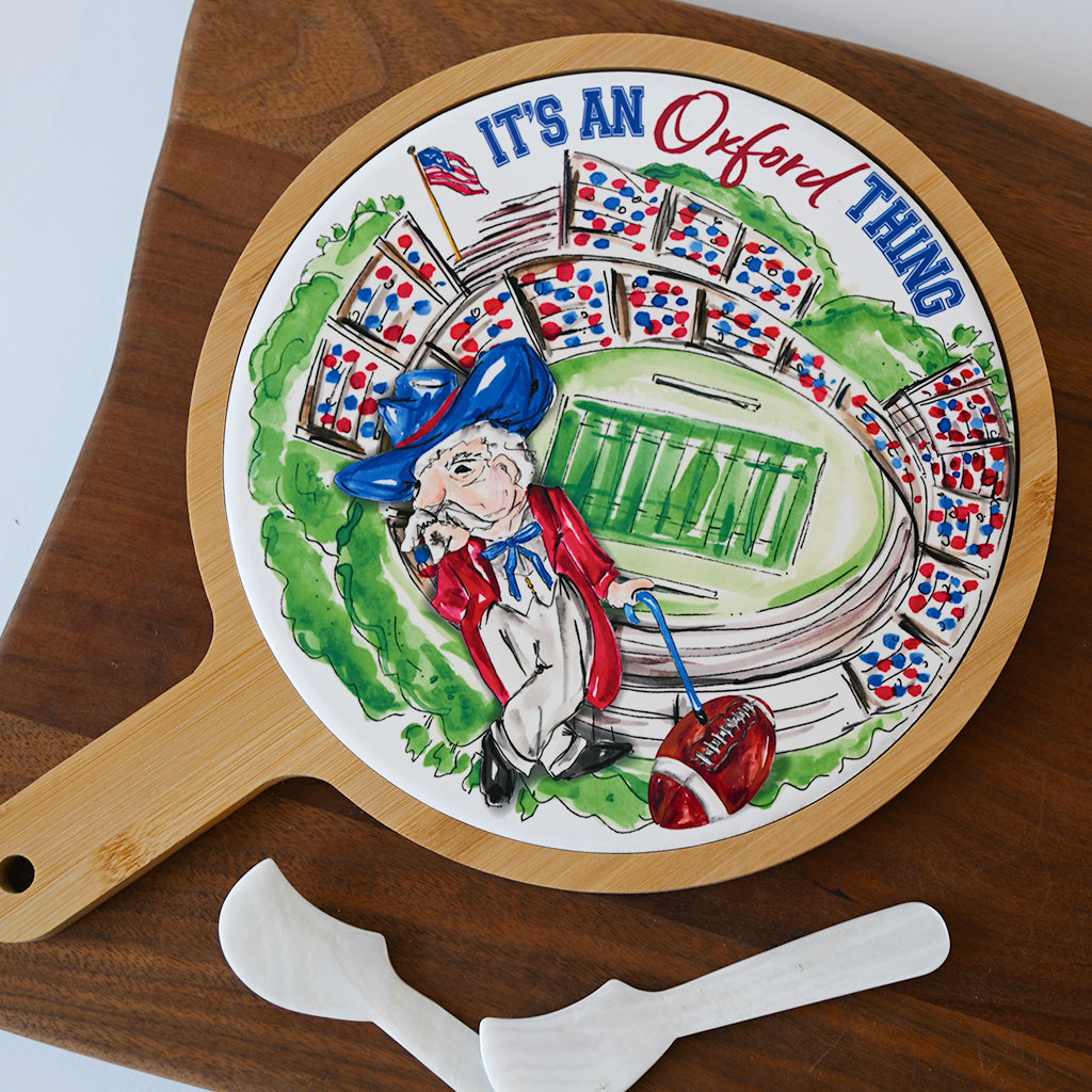 Rebel Cheese Board  - TheMississippiGiftCompany.com