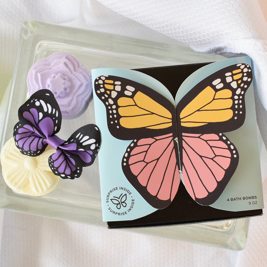 Madam Butterfly Bath Bomb - TheMississippiGiftCompany.com