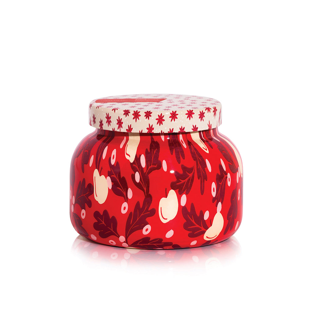 Apple Cider Social Holiday Pattern Candle - TheMississippiGiftCompany.com