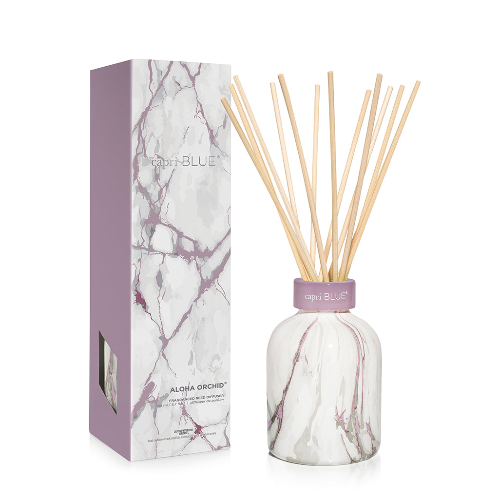 Modern Marble Diffuser Aloha Orchid - TheMississippiGiftCompany.com
