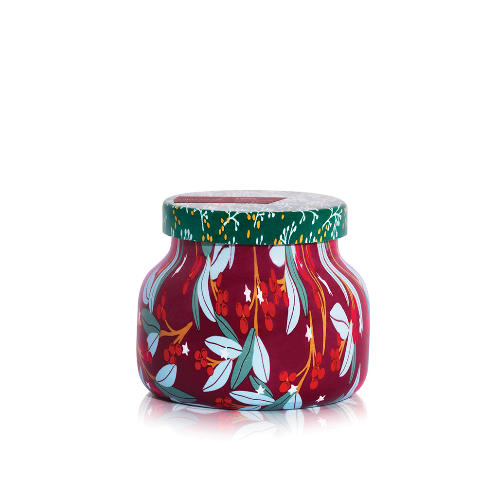 Tinsel & Spice Petite Holiday Pattern Candle - TheMississippiGiftCompany.com
