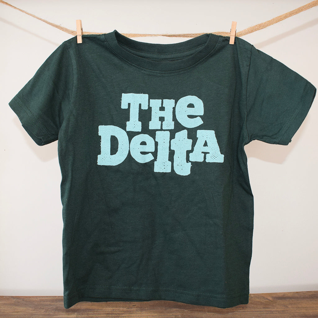 The Delta Trailhead Kid's Tee - TheMississippiGiftCompany.com