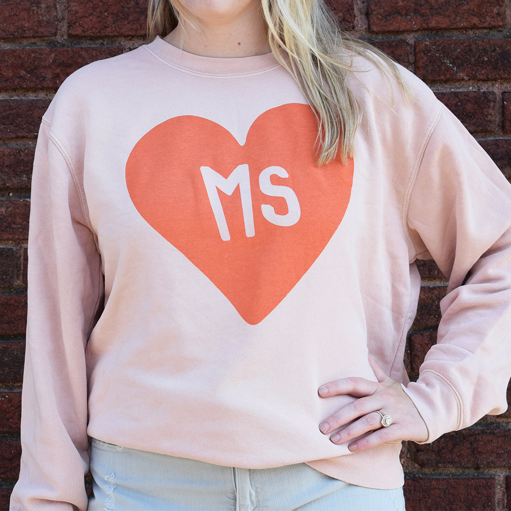 Mississippi Heart Sweatshirt