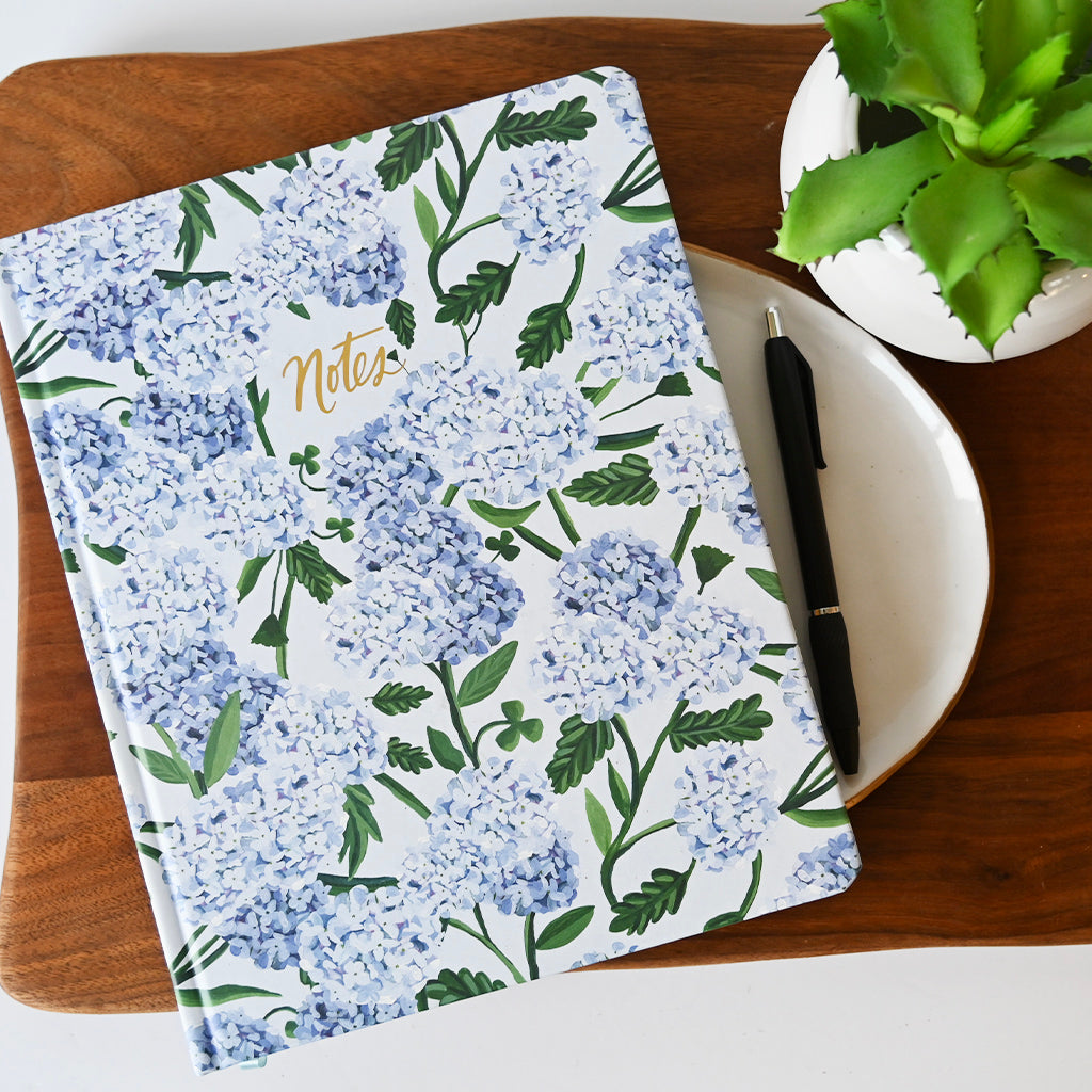 Hydrangea Patterned Journal | Mississippi Made Gifts ...