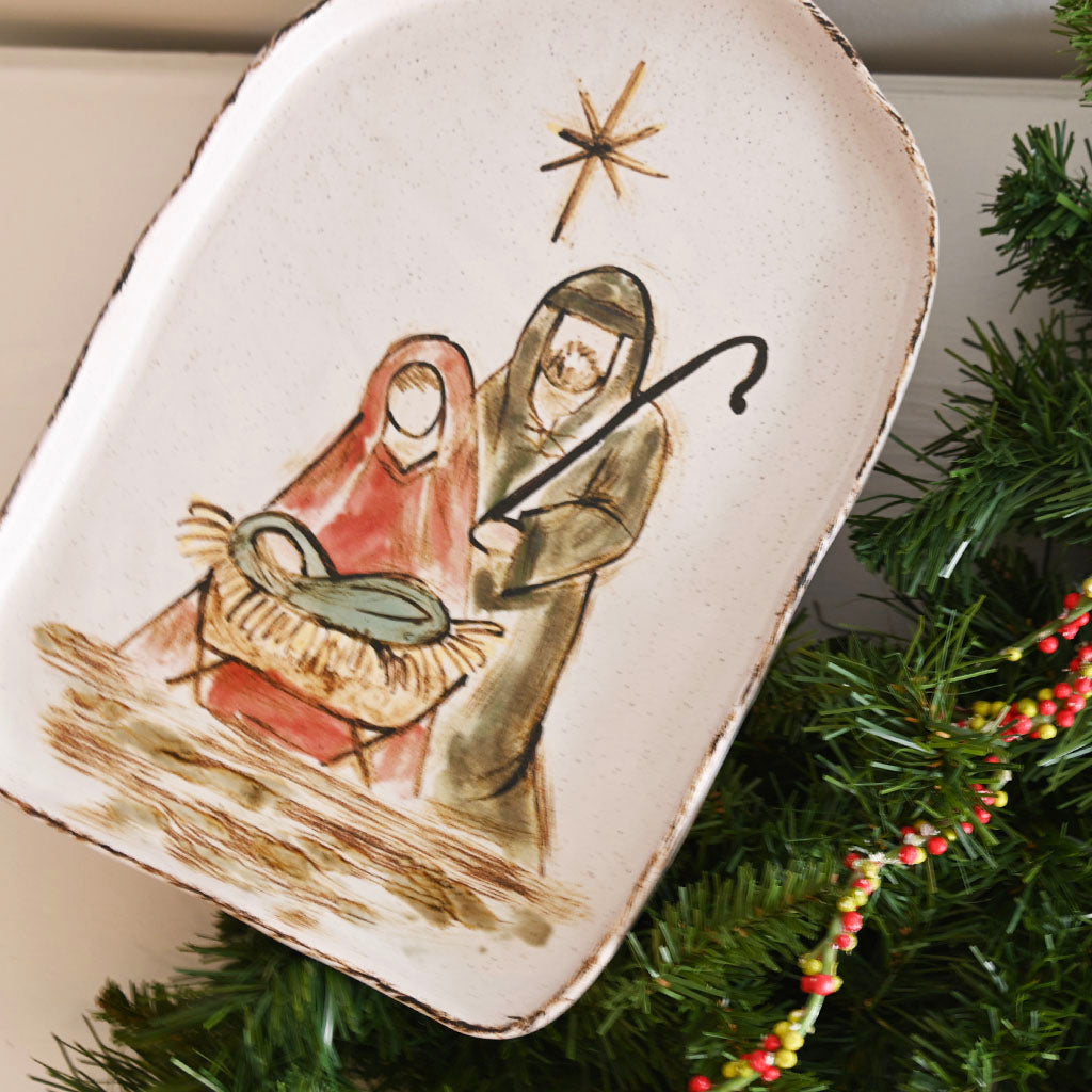 At the Manger Tray - TheMississippiGiftCompany.com