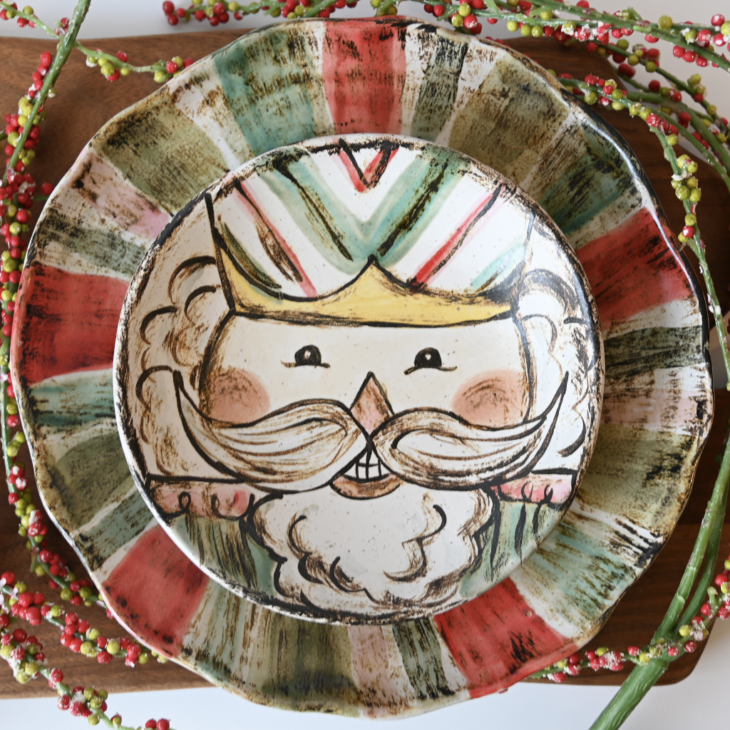 Nutcracker Salad Plate - TheMississippiGiftCompany.com