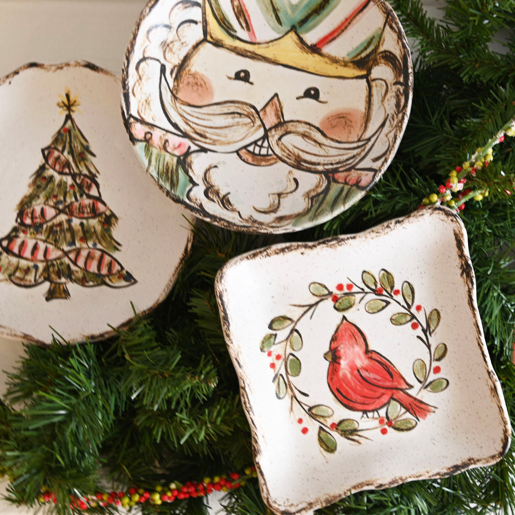 Ribbon Tree Salad Plate - TheMississippiGiftCompany.com