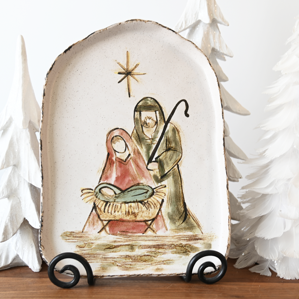 At the Manger Tray - TheMississippiGiftCompany.com