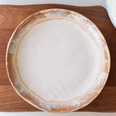 Round Dinner Plate Cottonwood